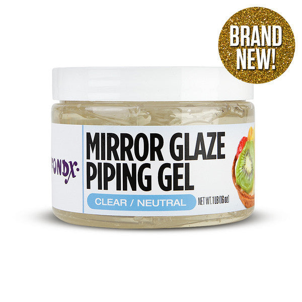 Piping Gel for cake decorating, great for piping writing, piping accents, & edible gluing.  Colors easily, smooth texture, & is very stable.  The best piping gel for cake decorators.