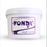 11 lb bulk bucket of ready-to-use FondX Virgin White rolled fondant for commercial bakeries.